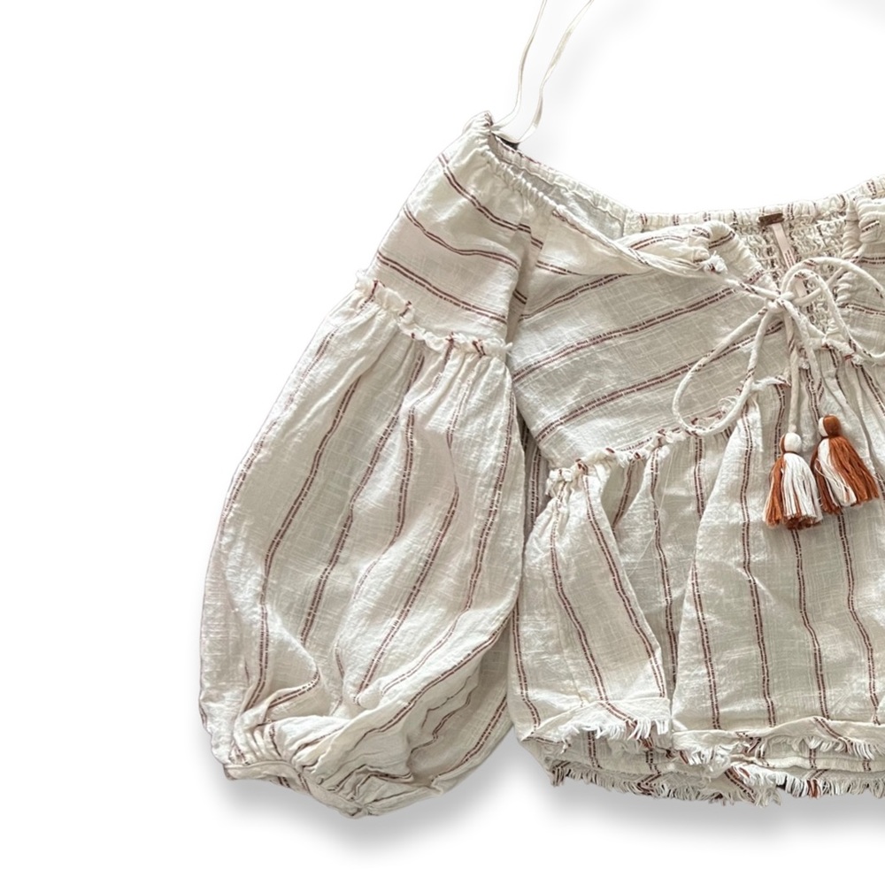 Free People “Evey” Boho Peasant Top - Picture 7 of 15